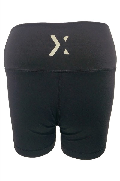 Custom printed logo leggings design yoga sports leggings running yoga fitness leggings sports pants factory U385 back view